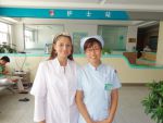 Главная медсестра онкологического отделения Нункэн